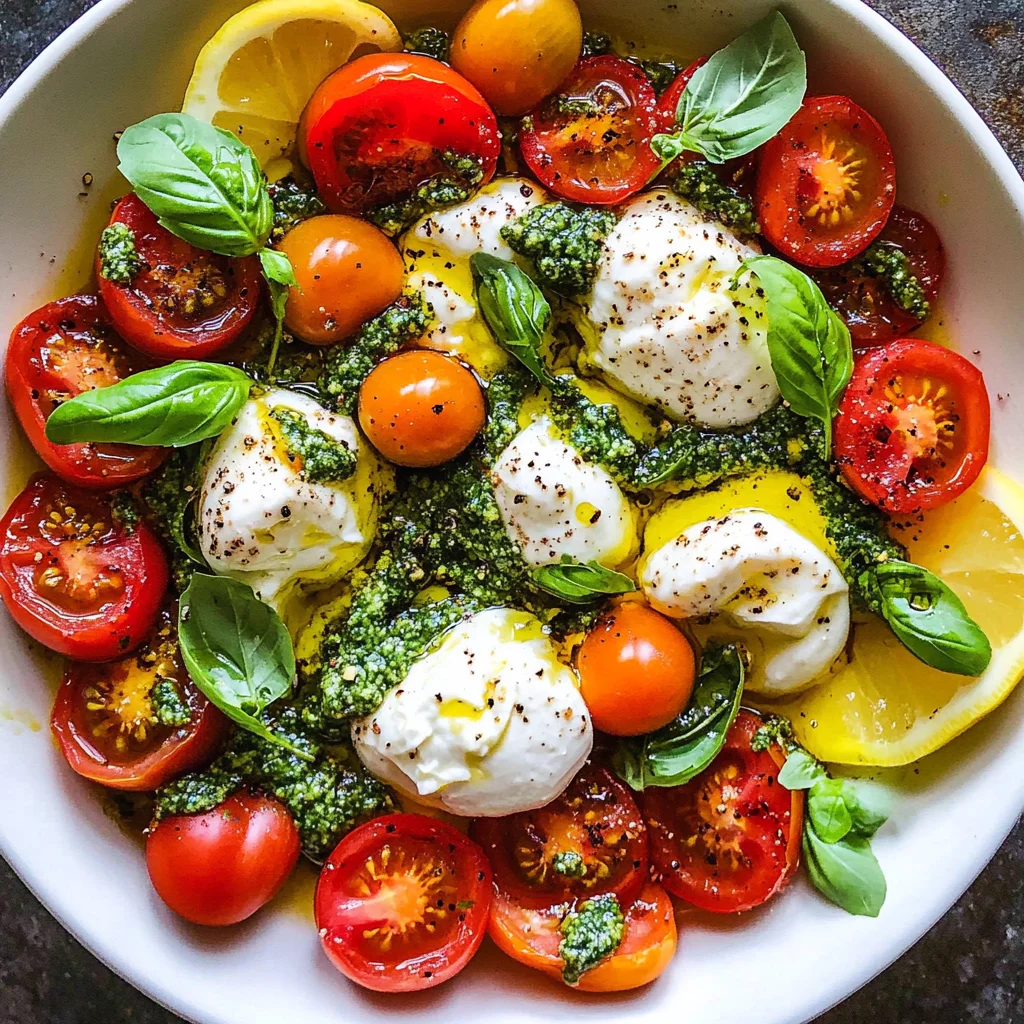 Tomato Burrata Salad