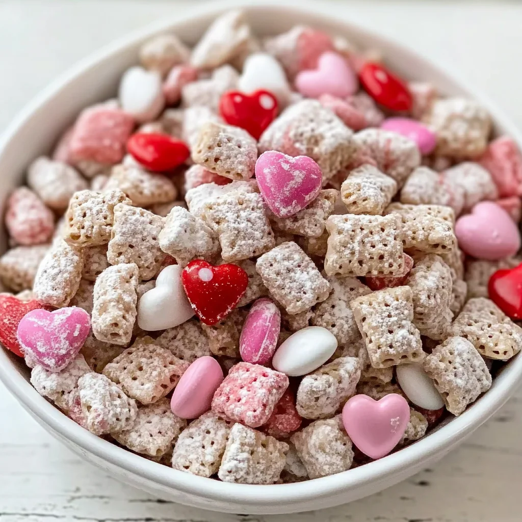Valentine’s Day Muddy Buddies