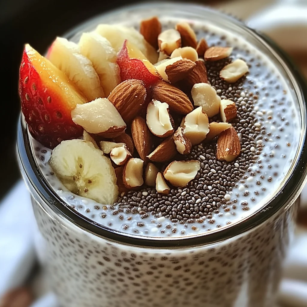 Vanilla Chia Pudding with Cinnamon
