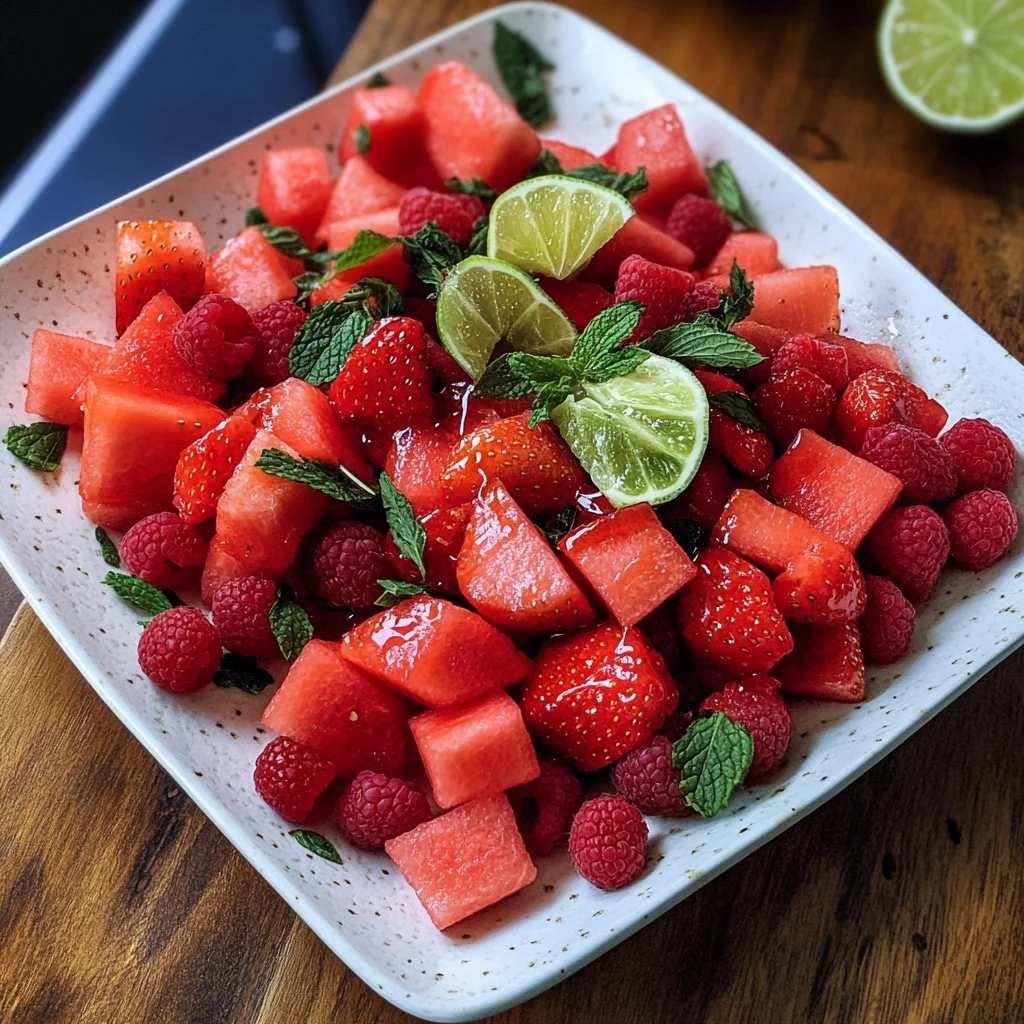 Watermelon Fruit Salad