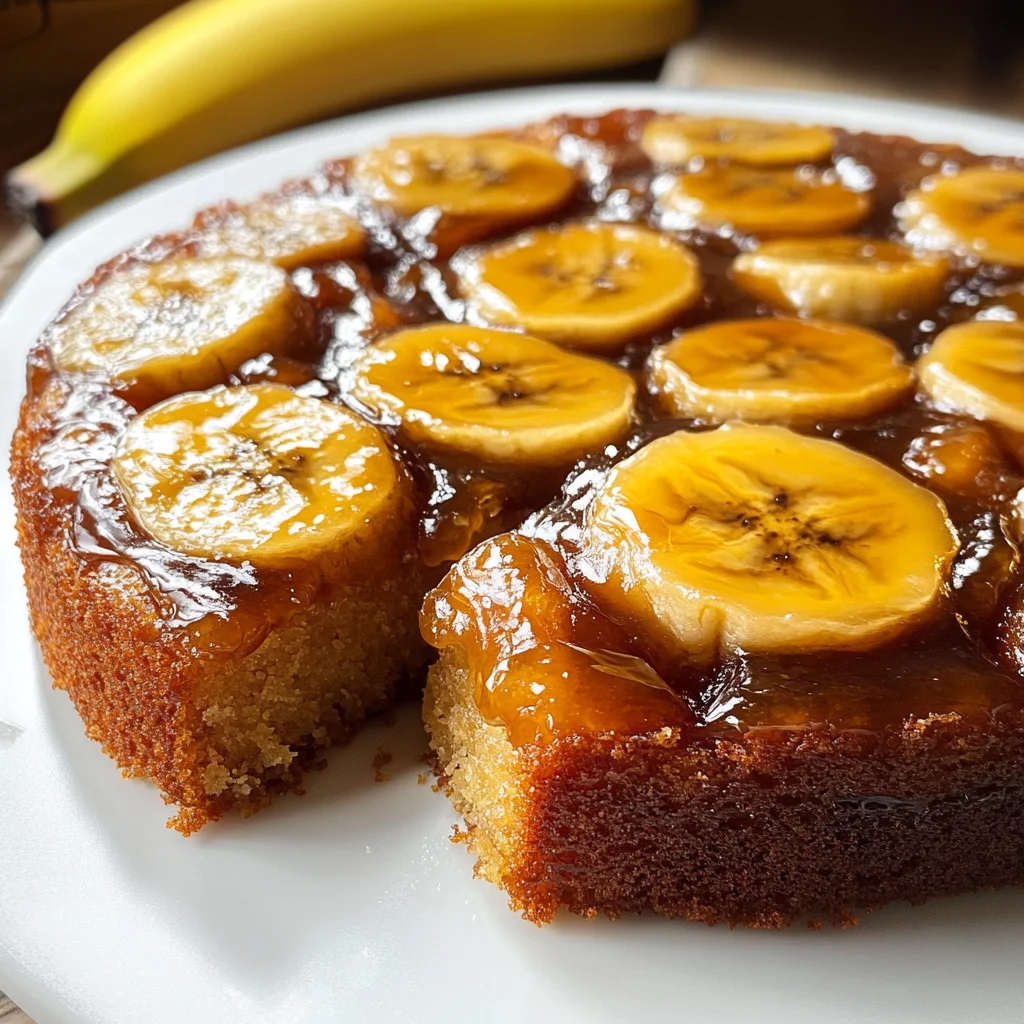 Banana Foster Upside Down Cake