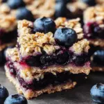 Blueberry Oatmeal Bars – A Wholesome Treat! ✨
