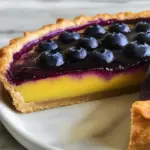 Blueberry–Lemon Curd Tart