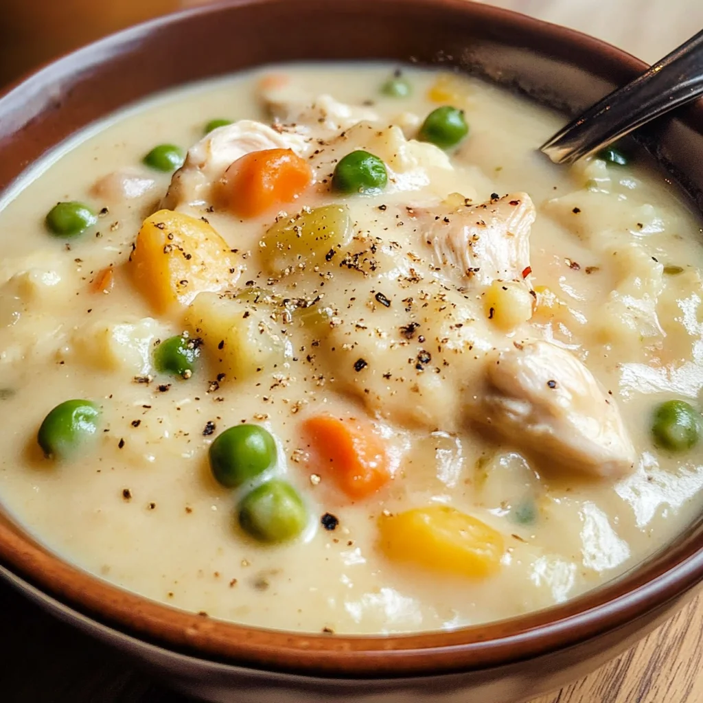 Chicken Pot Pie Soup