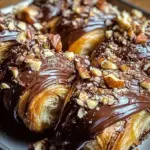 Chocolate Hazelnut Croissant Bake