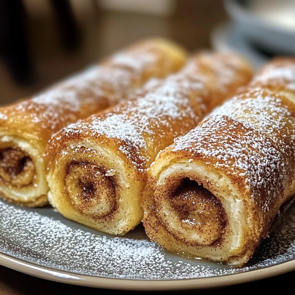 Cinnamon Roll French Toast Roll-Ups – A Sweet and Easy Breakfast Treat!