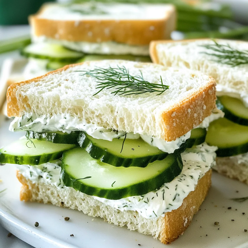 Cucumber Sandwiches