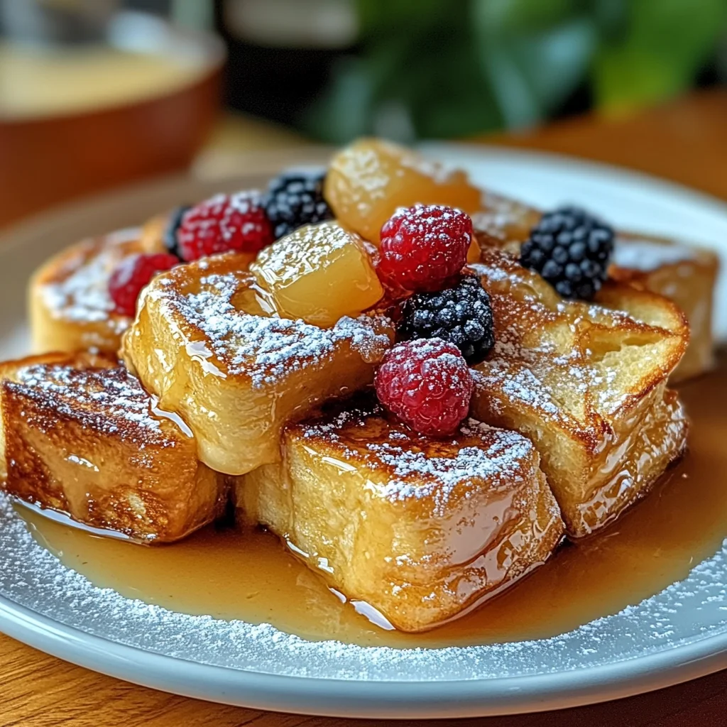 Delicious Hawaiian Roll French Toast That Melts in Your Mouth