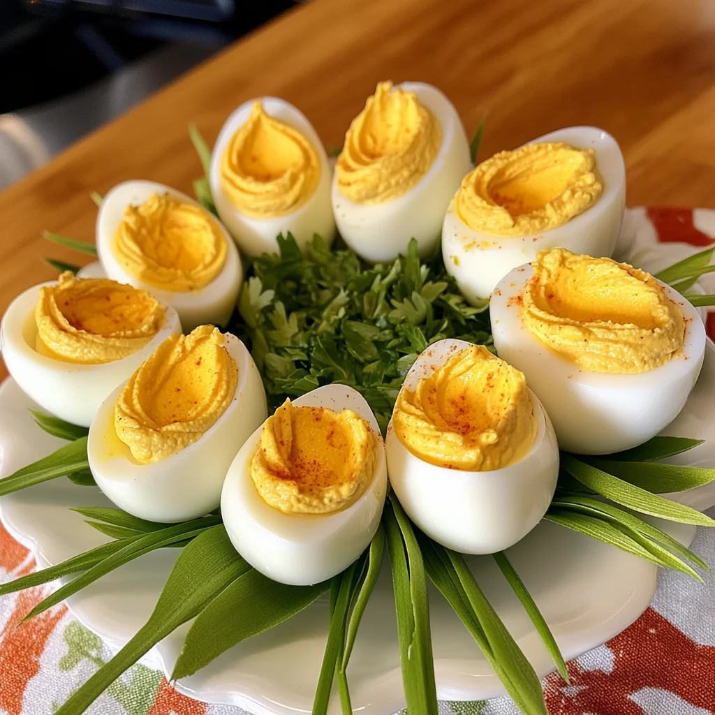 Deviled Egg Bouquet
