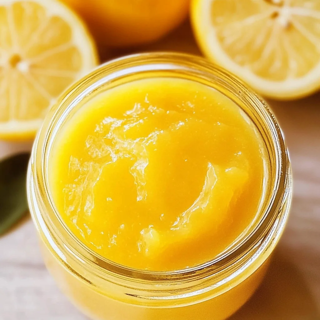 Easy Lemon Curd