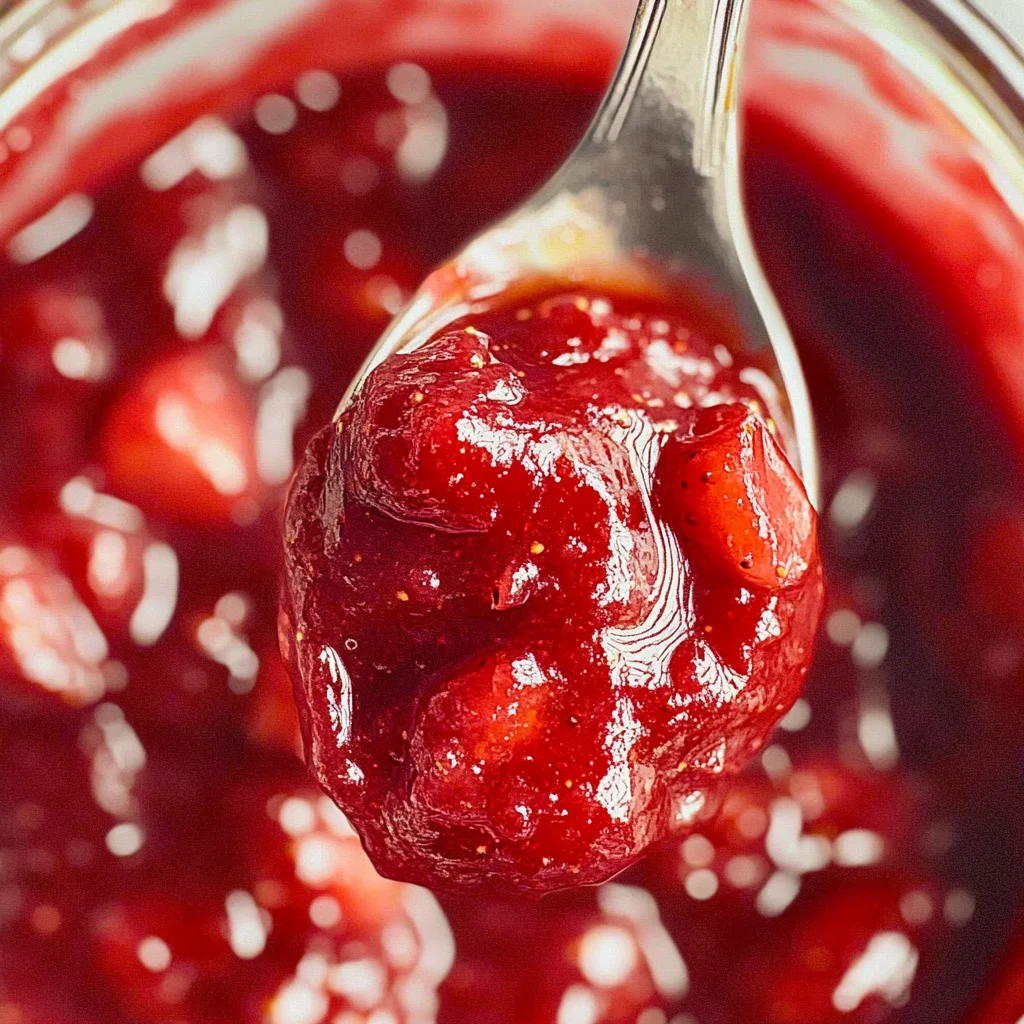 Easy Strawberry Compote