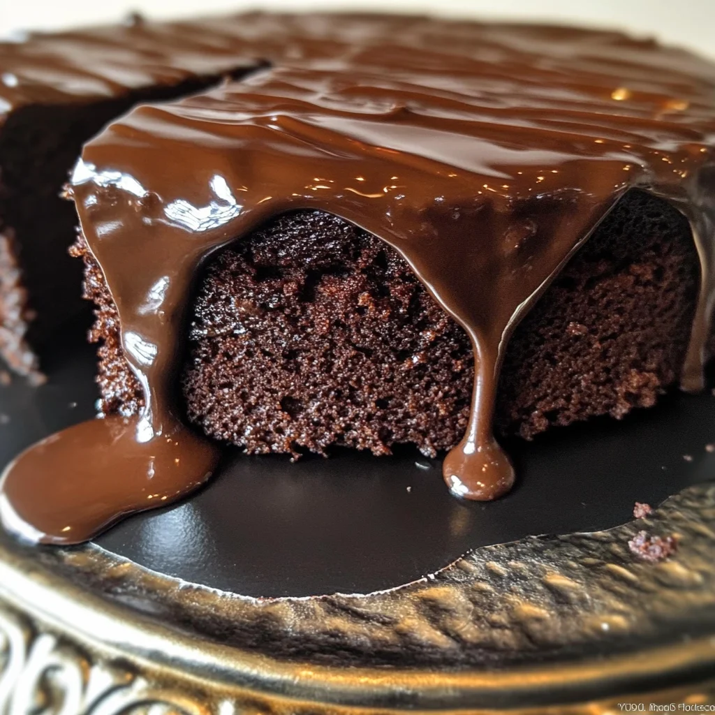 Famous Brick Street Chocolate Cake