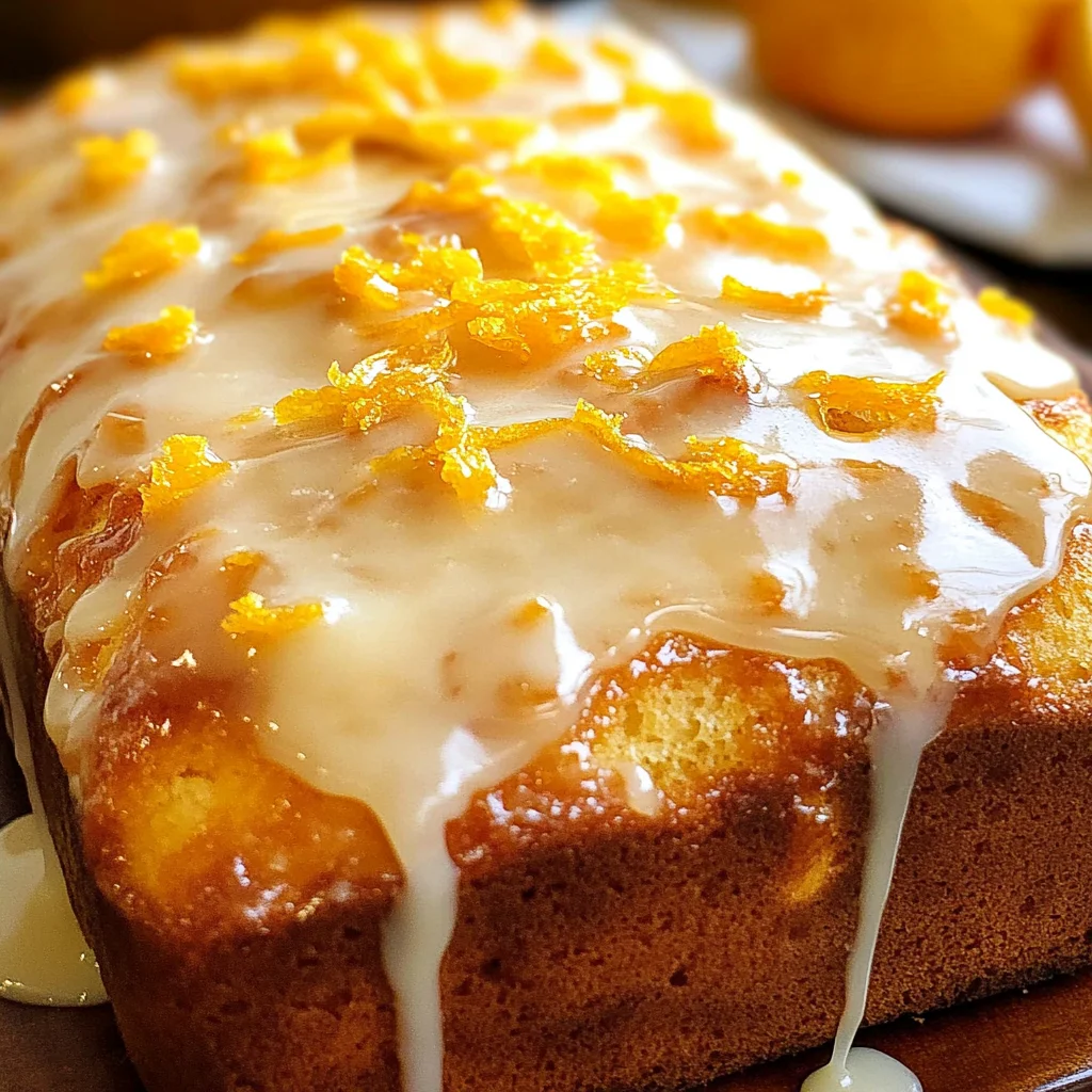 Glazed Mimosa Bread