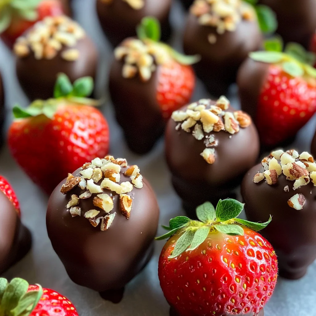 Gourmet Chocolate Covered Strawberries