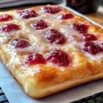 Homemade Jam Donut Focaccia: Sweet Bliss for Brunch Lovers