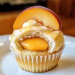 Honey Peach Cream Cheese Cupcakes That Scream Summer Delight