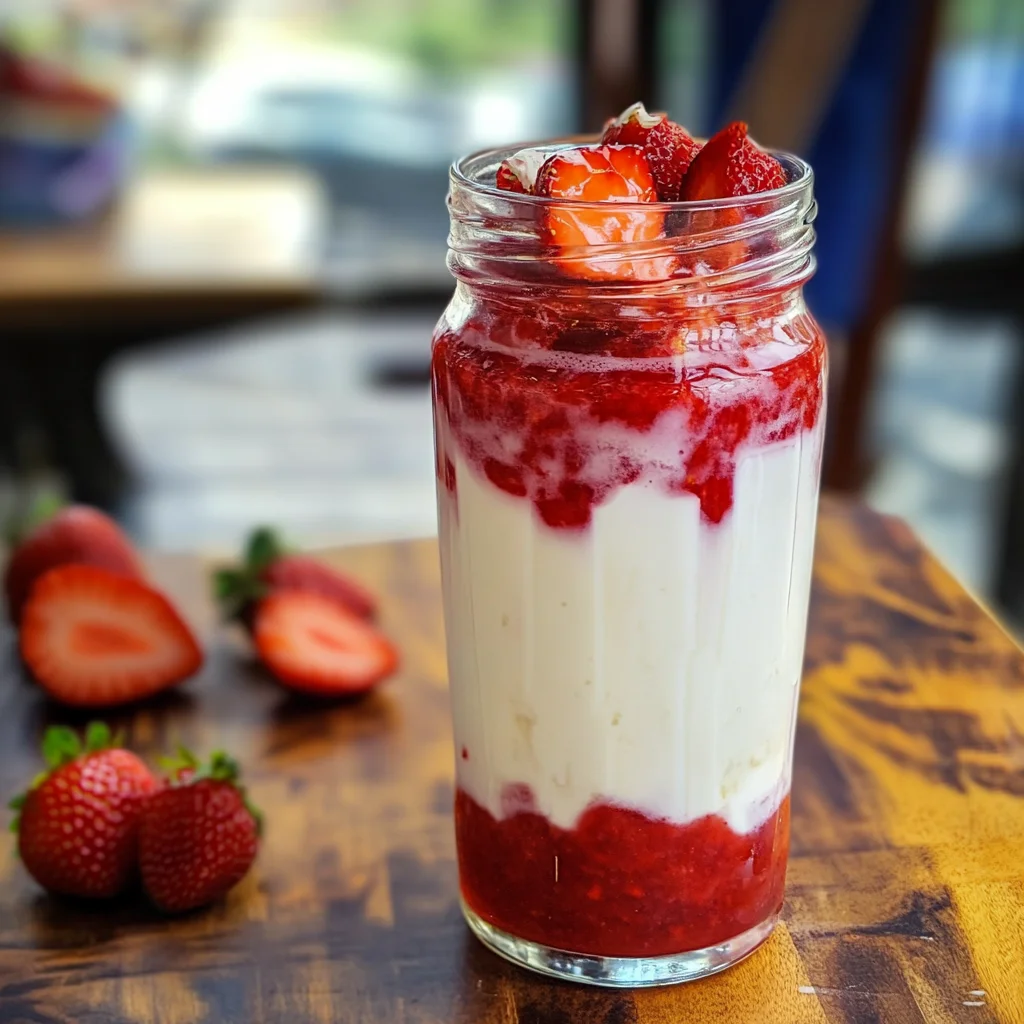 Korean Strawberry Milk