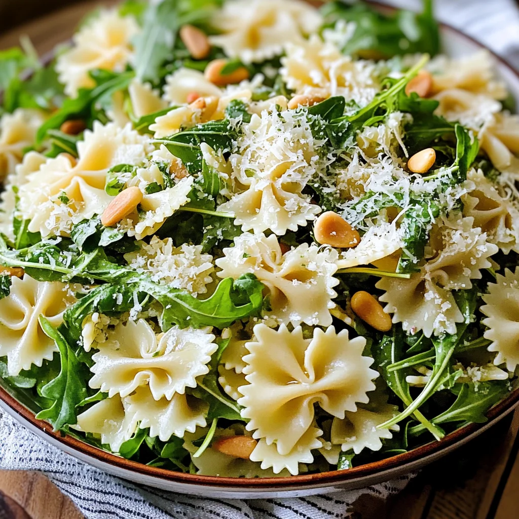 Lemon Basil Parmesan Pasta Salad