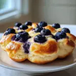 Magical Cottage Cheese Blueberry Cloud Bread Recipe