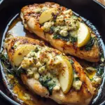 Pear and Gorgonzola Stuffed Chicken