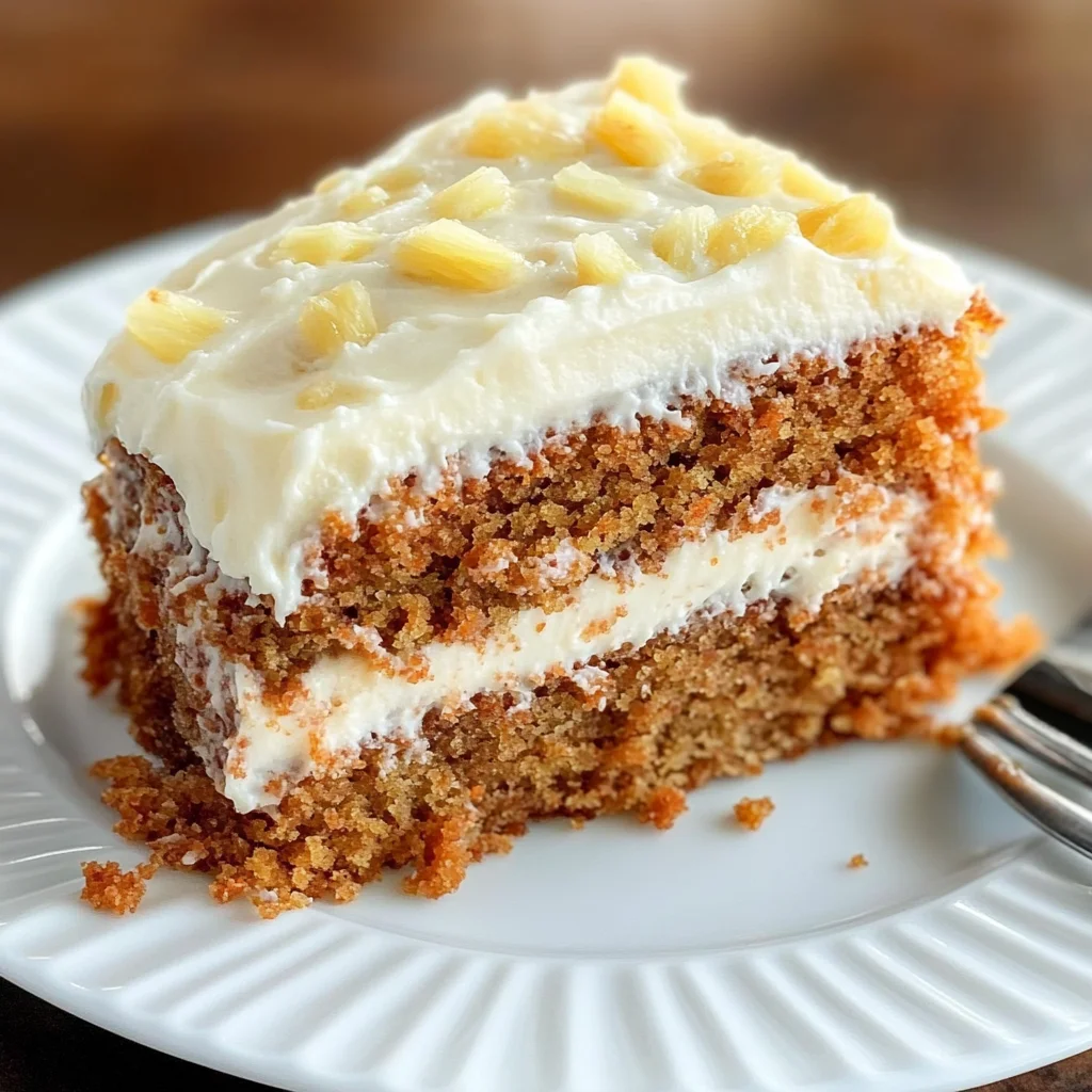 Pineapple Carrot Cake