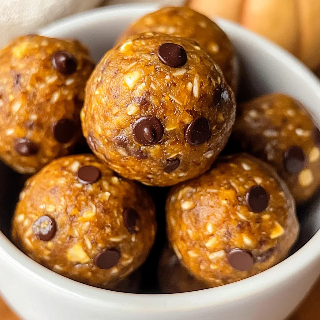 Pumpkin Protein Balls
