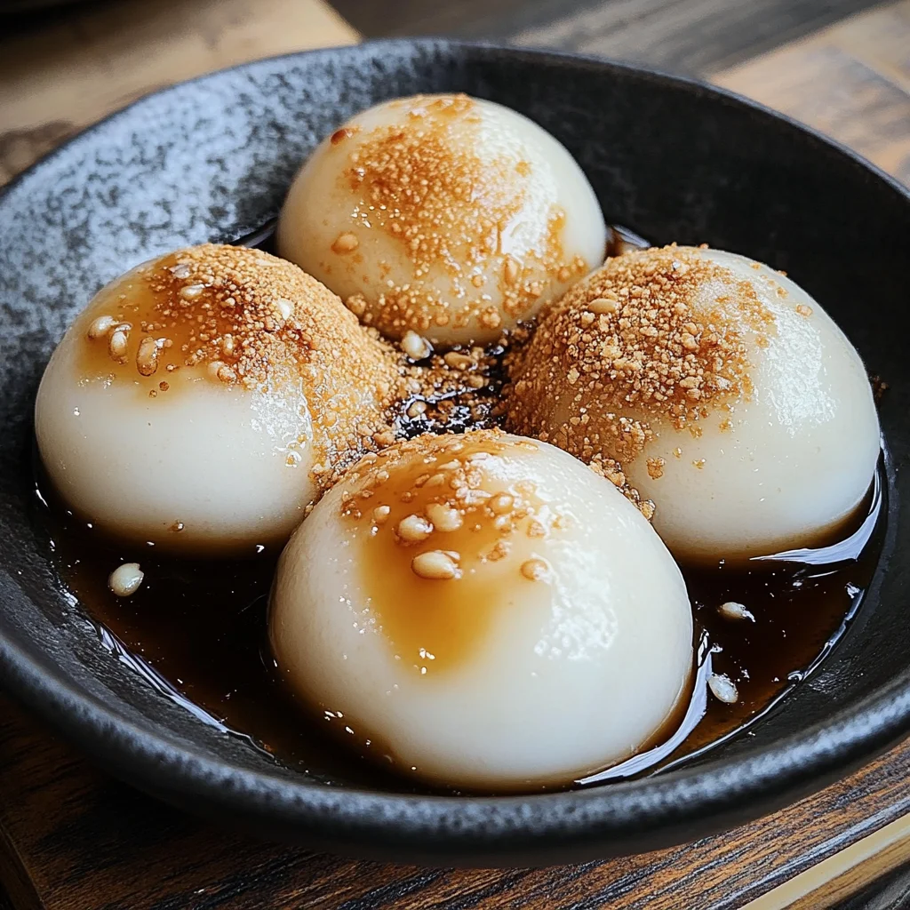 Shiratama Dango (Rice Dumplings/Mochi Balls)