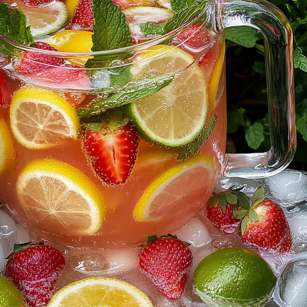 Sparkling Lemonade Punch Recipe