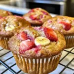 Strawberry Banana Muffins