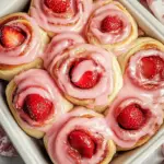 Strawberry Cinnamon Rolls