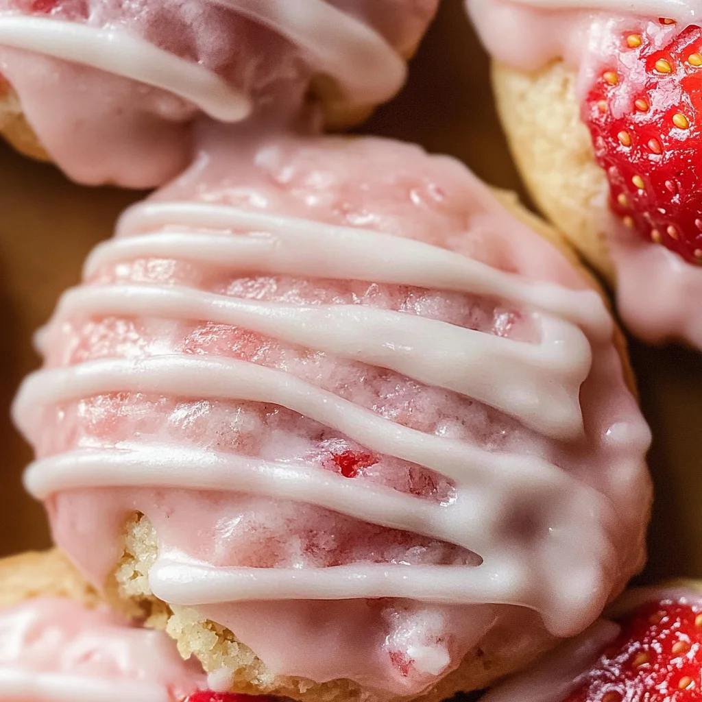 Strawberry Cookies