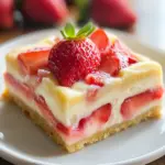 Strawberry Custard Bars