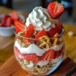 Strawberry Pretzel Salad Parfaits