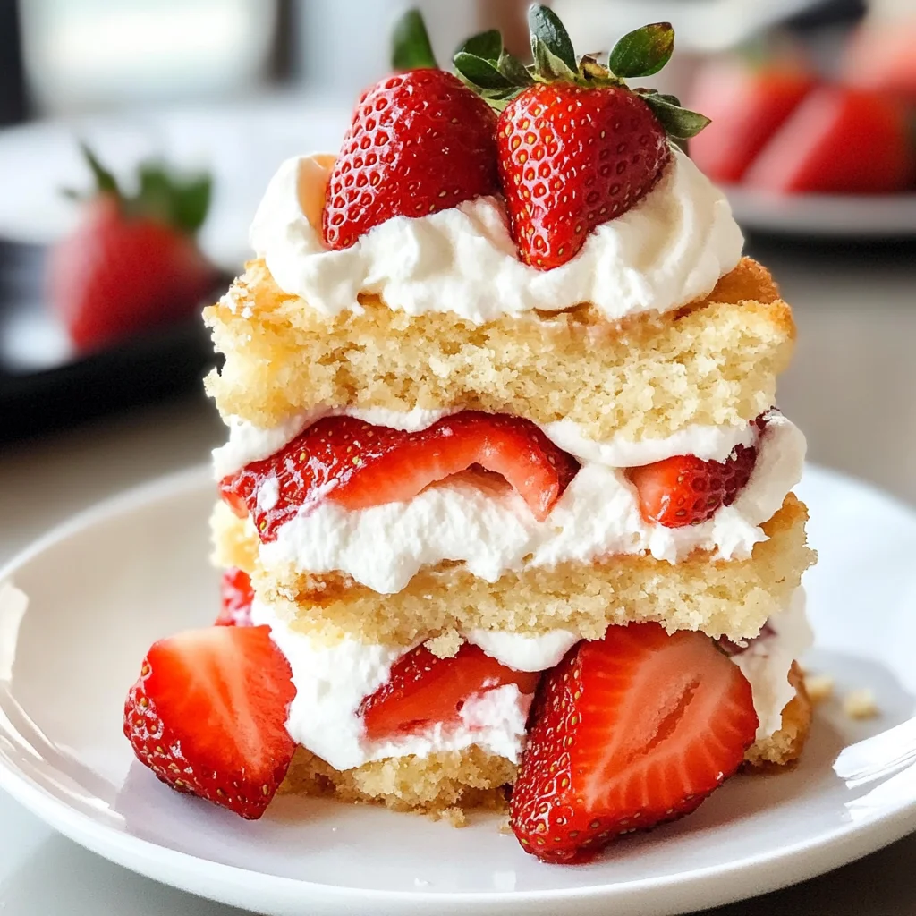 Strawberry Shortcake Recipe