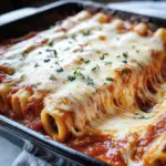 Three Cheese Manicotti