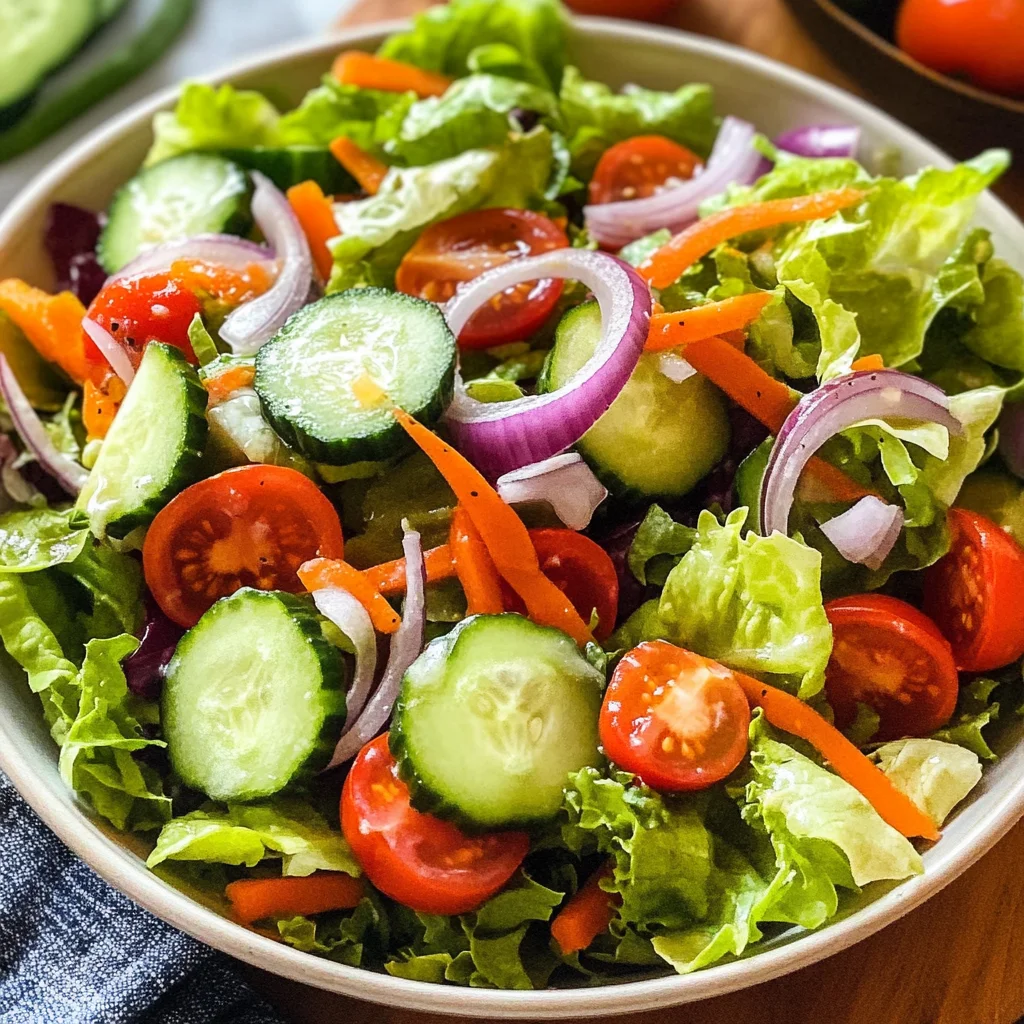 Traditional House Salad