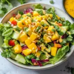Tropical Salad with Mango Dressing