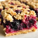 Vegan Berry Crumble Bars