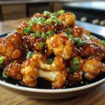 Amazing Sticky Honey Garlic Cauliflower in 5 Steps