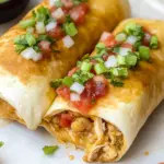 Baked Chicken Chimichanga