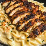 Blackened Cajun Chicken Alfredo