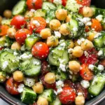 Chickpea Cucumber Salad (The Only Recipe You Need)