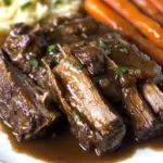 Crock Pot Chuck Roast (SO tender & easy!)