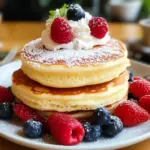 Fluffy Japanese Soufflé Pancakes: A Breakfast Masterpiece