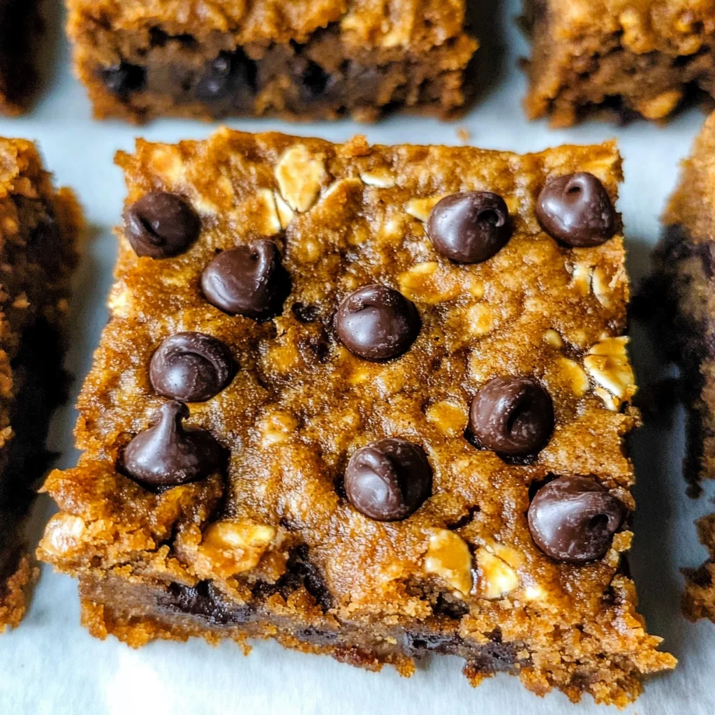 Healthy Pumpkin Oatmeal Bars