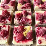 Healthy Raspberry Cheesecake Bars