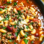 Italian Pasta Fagioli Recipe