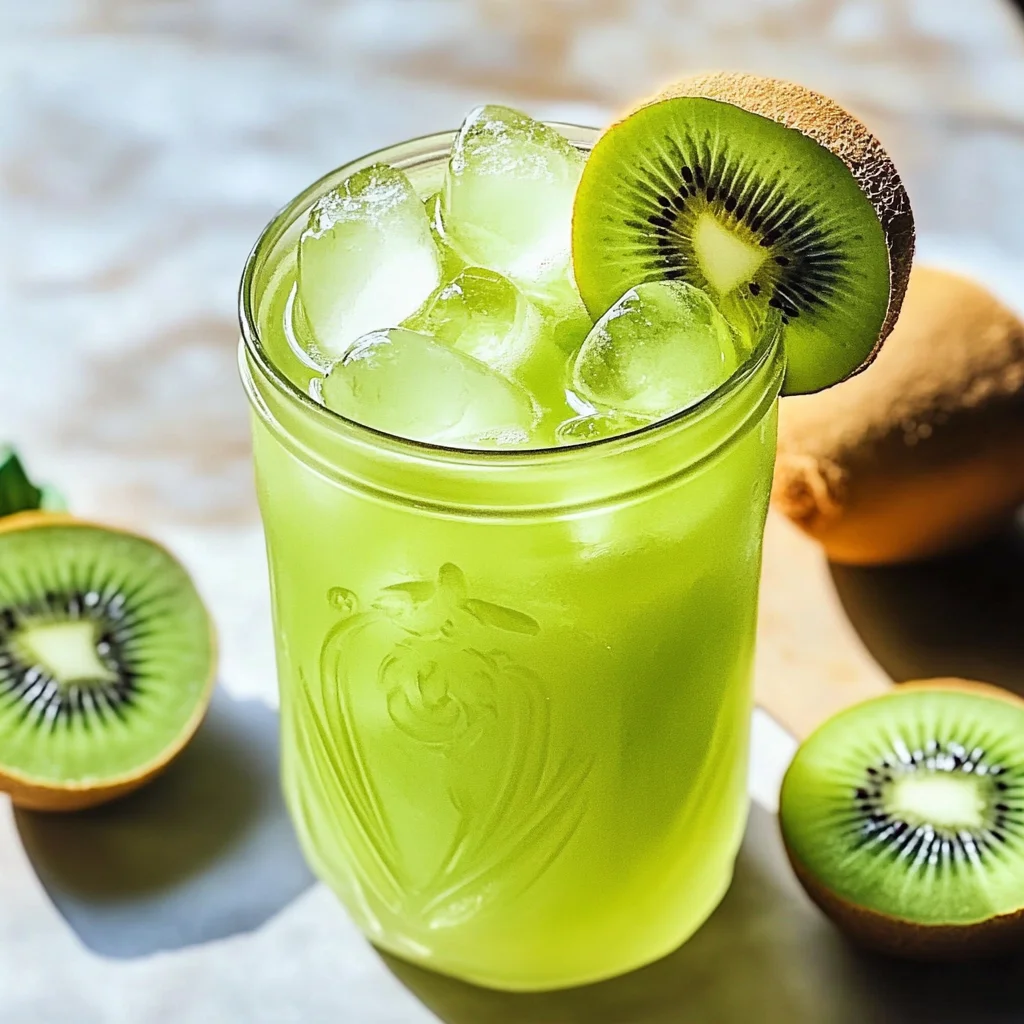 Kiwi Citrus Homemade Gatorade (Natural & Easy)