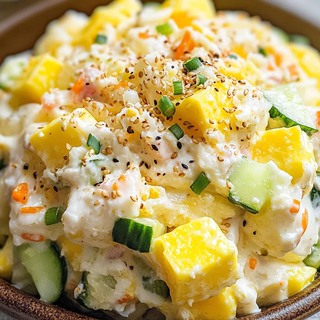 Korean Potato Salad (Gamja Salad)