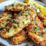 Lemon Garlic Parmesan Chicken Tenders